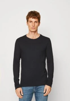 Pier One 2 Pack - Long Sleeved Top - Light Blue/Dark Blue -Boutique Fashion Men's Discount Store 9558d7e27c7a496ea095985662933618