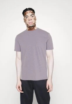 Pier One 7 Pack - Basic T-Shirt - White/Yellow/Lilac -Boutique Fashion Men's Discount Store 96001b75cf09456b87bf989cbdffdc44