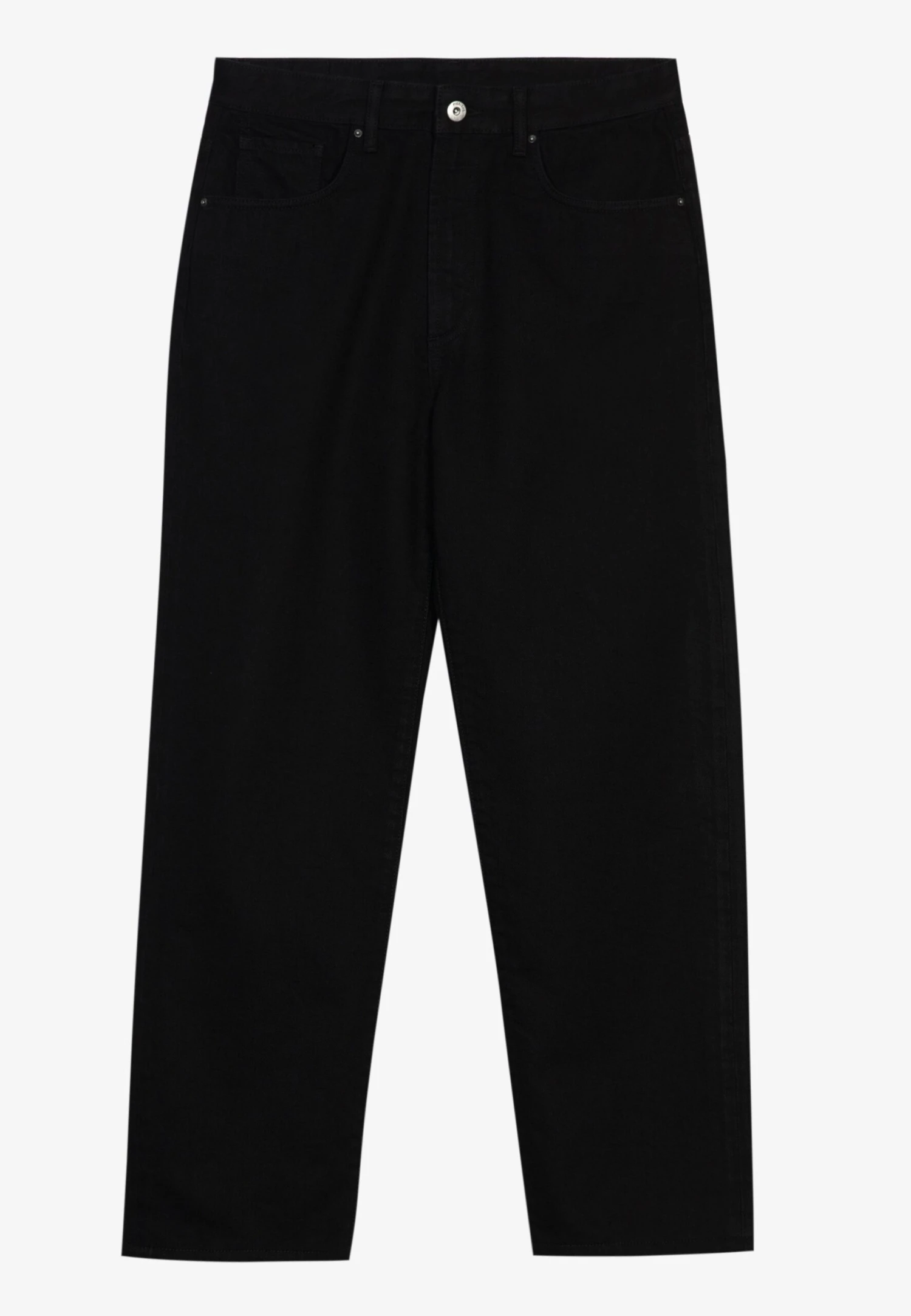 Pier One Relaxed Fit Jeans - Black Denim 5 Pier One Relaxed Fit Jeans - Black Denim - Image 5