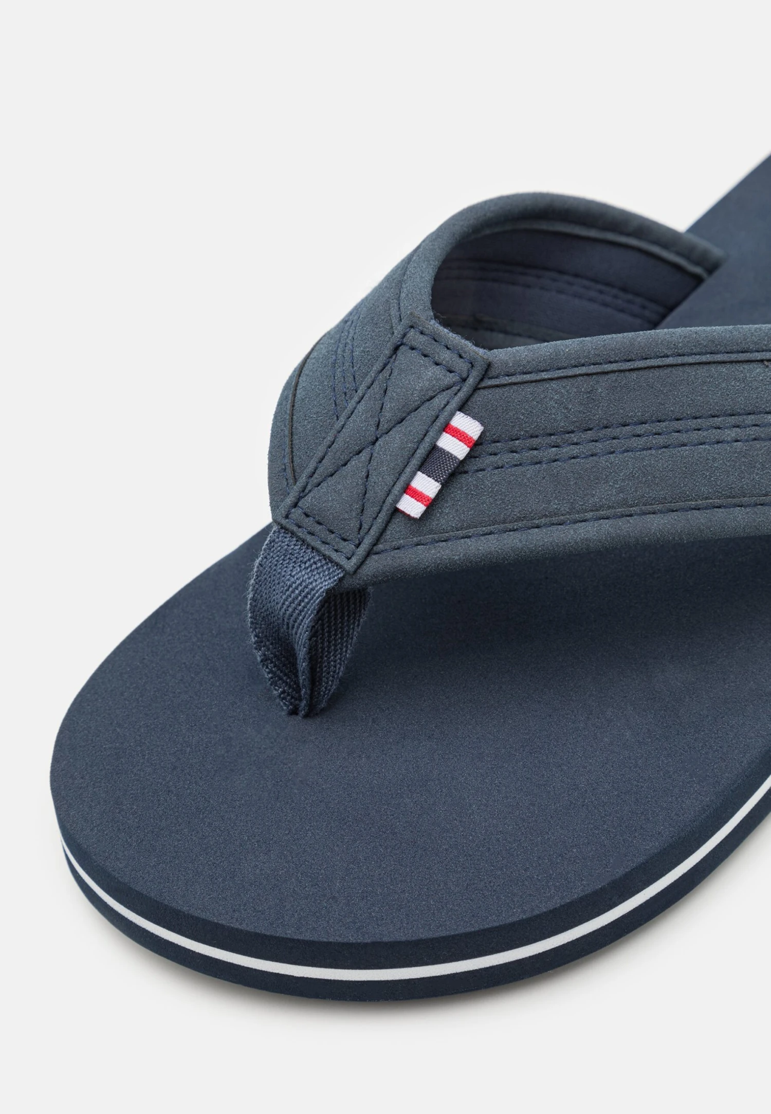 Pier One T-Bar Sandals - Dark Blue 6 Pier One T-Bar Sandals - Dark Blue - Image 6