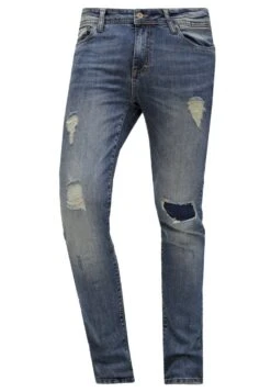 Pier One Slim Fit Jeans - Destroyed Denim -Boutique Fashion Men's Discount Store 9b48a2cef68b49b89f96b8c7c1be13de