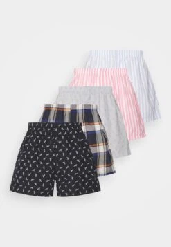Pier One 5 Pack - Boxer Shorts - Blue/Dark Blue/Pink - -Boutique Fashion Men's Discount Store 9fb699084db745fb82f3afe419449e07