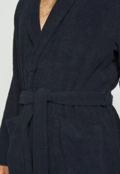 Pier One Dressing Gown - Dark Blue -Boutique Fashion Men's Discount Store a1f92bca34b04a2c9742d6ab4737f859