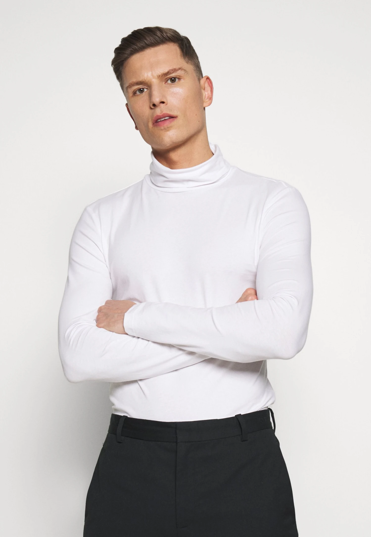 Pier One 2 Pack - Long Sleeved Top - White/Black 3 Pier One 2 Pack - Long Sleeved Top - White/Black - Image 3