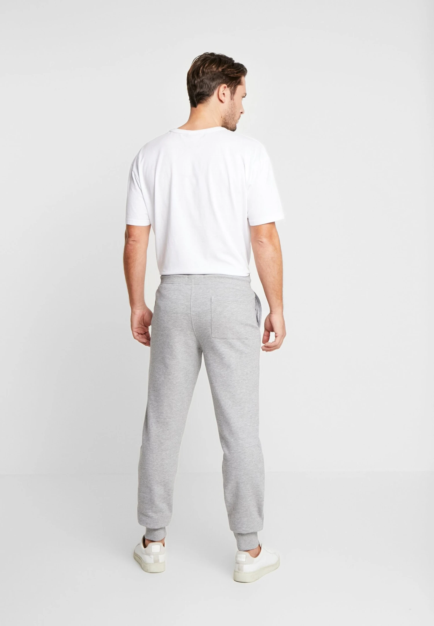 Pier One Tracksuit Bottoms - Mottled Light Grey 3 Pier One Tracksuit Bottoms - Mottled Light Grey - Image 3