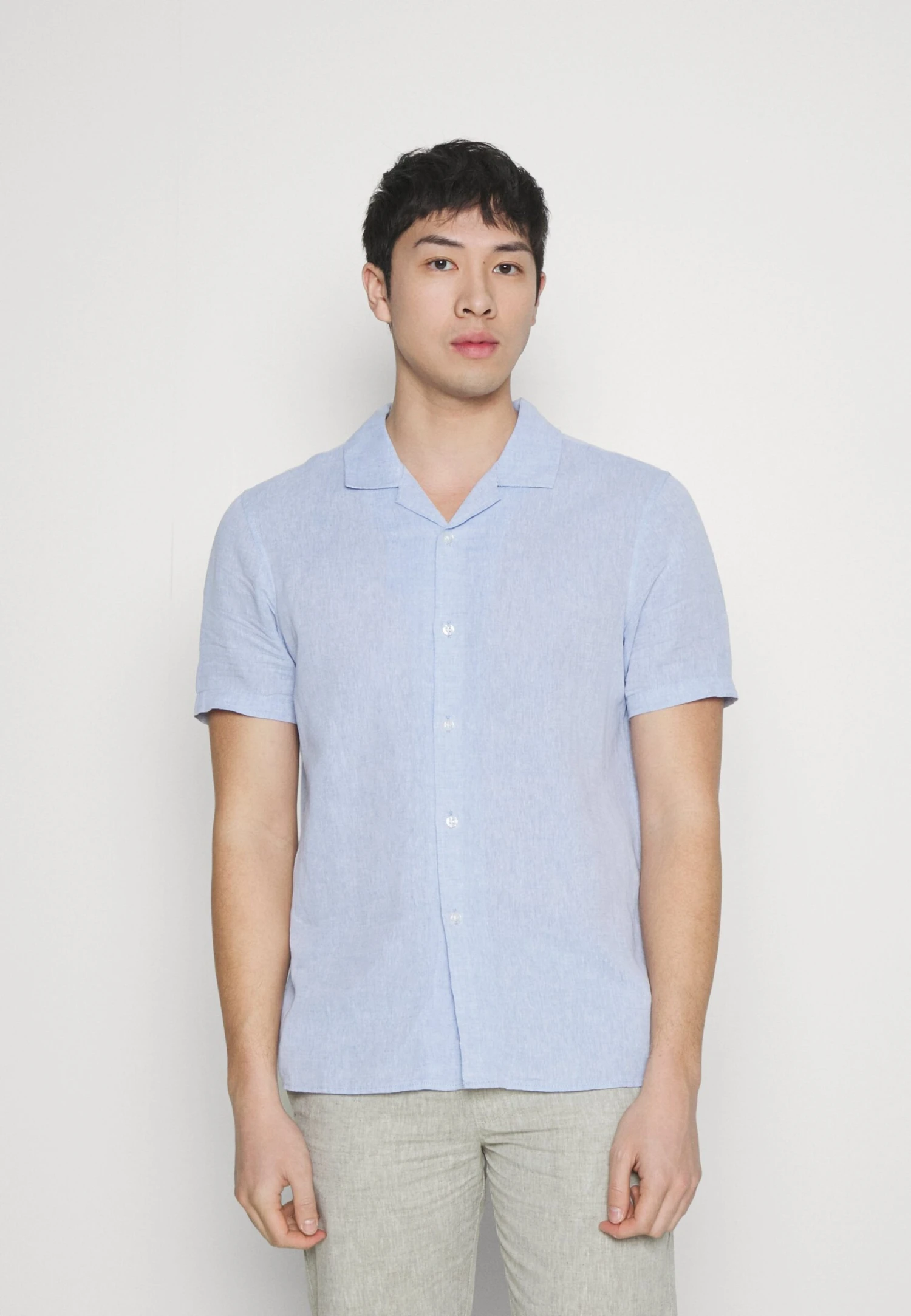 Pier One Shirt - Light Blue 1 Pier One Shirt - Light Blue