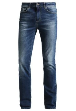 Pier One Straight Leg Jeans - Washed Dark Blue -Boutique Fashion Men's Discount Store a50c76bb7abb42f898d09733f52d63c1