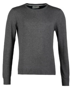 Pier One Basic Crewneck - Jumper - Dark Grey Melange 9 Pier One Basic Crewneck - Jumper - Dark Grey Melange -Boutique Fashion Men's Discount Store a544139b03e5432e9796573c491ff748