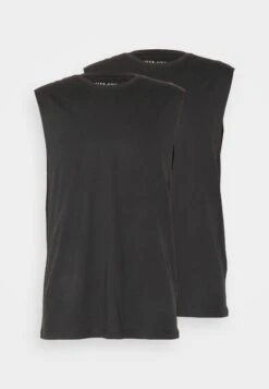 Pier One 2 Pack - Top - Black -Boutique Fashion Men's Discount Store a5faf45370c6400bbfef4c5ba4c3bb65