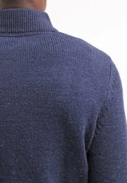 Pier One Jumper - Blue Melange -Boutique Fashion Men's Discount Store a62f55a5b31340e9a2a5e7c2147bef13