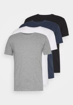 Pier One 4 Pack - Basic T-Shirt - Black/White/Blue 8 Pier One 4 Pack - Basic T-Shirt - Black/White/Blue -Boutique Fashion Men's Discount Store a6336c9ea9294b8b9261921b47ede4b7