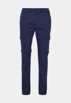 Pier One Cargo Trousers - Dark Blue 8 Pier One Cargo Trousers - Dark Blue -Boutique Fashion Men's Discount Store a73a958df532410fbc1a786b8905fbe3