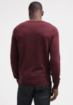 Pier One Basic Crewneck - Jumper - Bordeaux -Boutique Fashion Men's Discount Store aaf245cbddbb47c589ef82b506fadeca