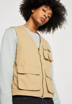 Pier One Waistcoat - Tan -Boutique Fashion Men's Discount Store ad2c116f30c64686a7f5bbacbb240362