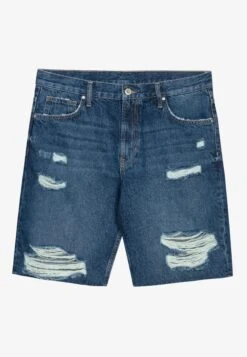 Pier One Denim Shorts - Dark Blue Denim -Boutique Fashion Men's Discount Store ad8f74a95f40415fb087691b9e165826