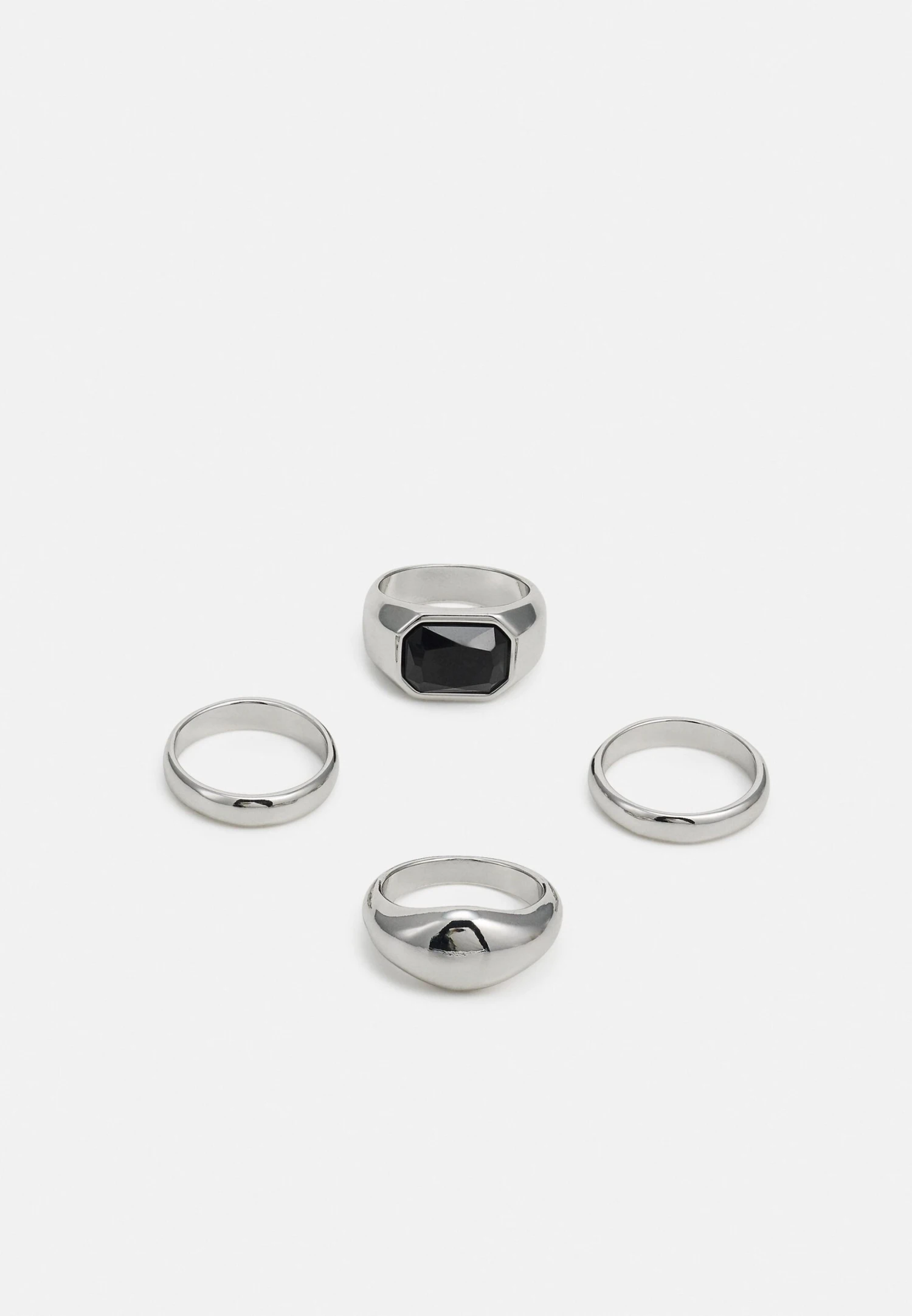 Pier One 4 Pack - Ring - Silver-Coloured 1 Pier One 4 Pack - Ring - Silver-Coloured