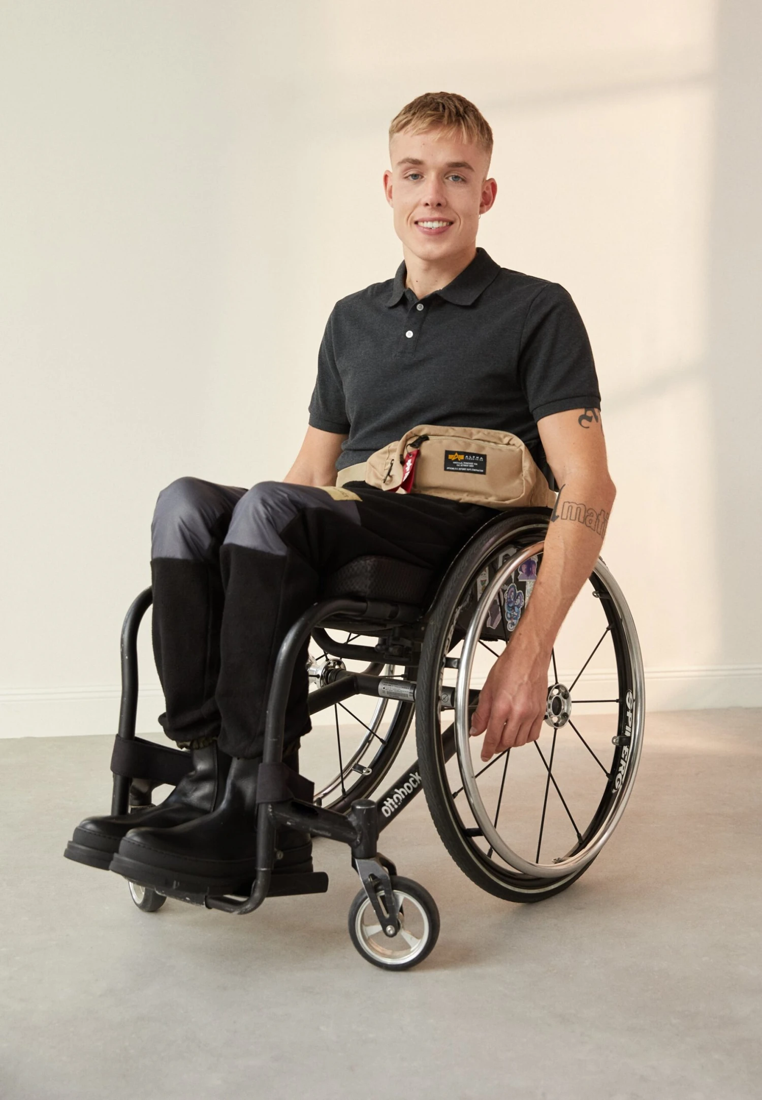 Pier One Polo Shirt - Dark Grey 2 Pier One Polo Shirt - Dark Grey - Image 2