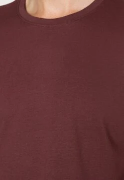 Pier One 5 Pack - Basic T-Shirt - Bordeaux/Light Grey/Brown -Boutique Fashion Men's Discount Store b3b82d7abcbb40a5b2a40e8096a778d2