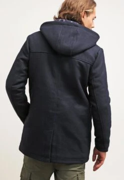 Pier One Short Coat - Navy -Boutique Fashion Men's Discount Store b3c26e0397584ec1a37beafcf272966d