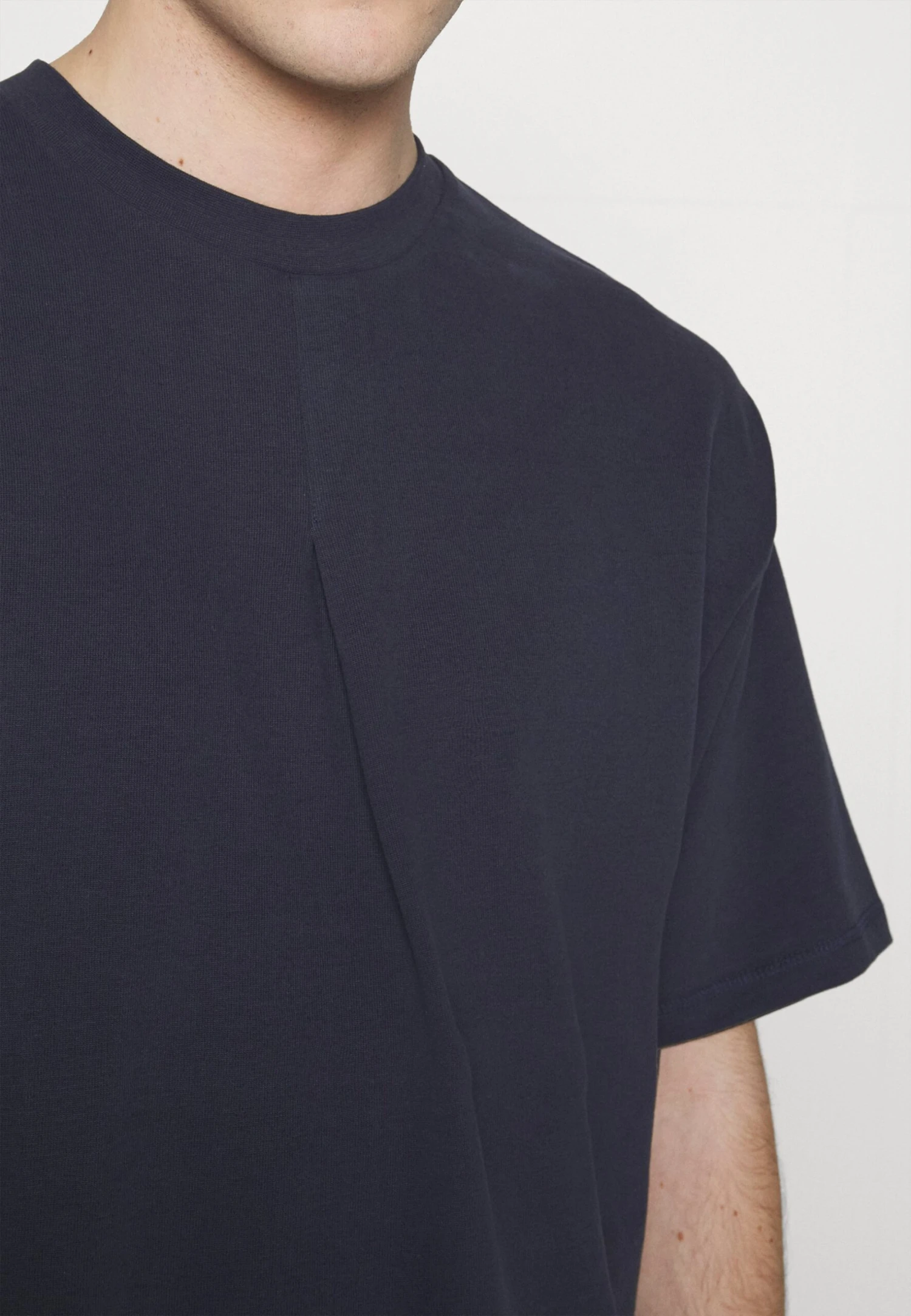 Pier One Basic T-Shirt - Dark Blue 7 Pier One Basic T-Shirt - Dark Blue - Image 7