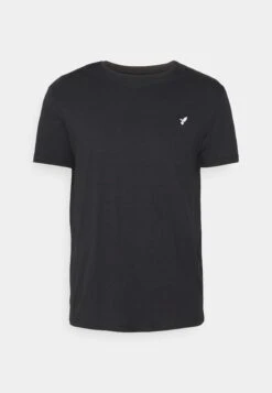 Pier One 5 Pack - Basic T-Shirt - Black/White/Dark Blue -Boutique Fashion Men's Discount Store b6cb66c65b104ef2b936908fd5b8e40c