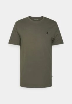 Pier One Unisex 5 Pack - Basic T-Shirt - White/Brown/Dark Blue -Boutique Fashion Men's Discount Store b7e09beb4f644943a45f210f6c79e412