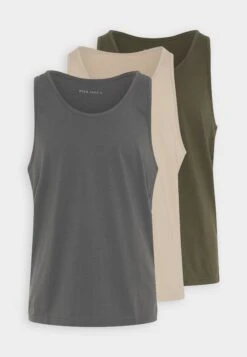 Pier One 3 Pack - Top - Olive/Off-White/Stone 13 Pier One 3 Pack - Top - Olive/Off-White/Stone -Boutique Fashion Men's Discount Store b8085e069c094837abcd91f51752de0e