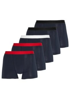Pier One 5 Pack - Pants - Dark Blue/Red -Boutique Fashion Men's Discount Store ba6f2f15b66a486c8ed852722b2b6472