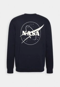 Pier One Nasa - Sweatshirt - Dark Blue -Boutique Fashion Men's Discount Store ba8be8198db945df84bfb5be7a745f39