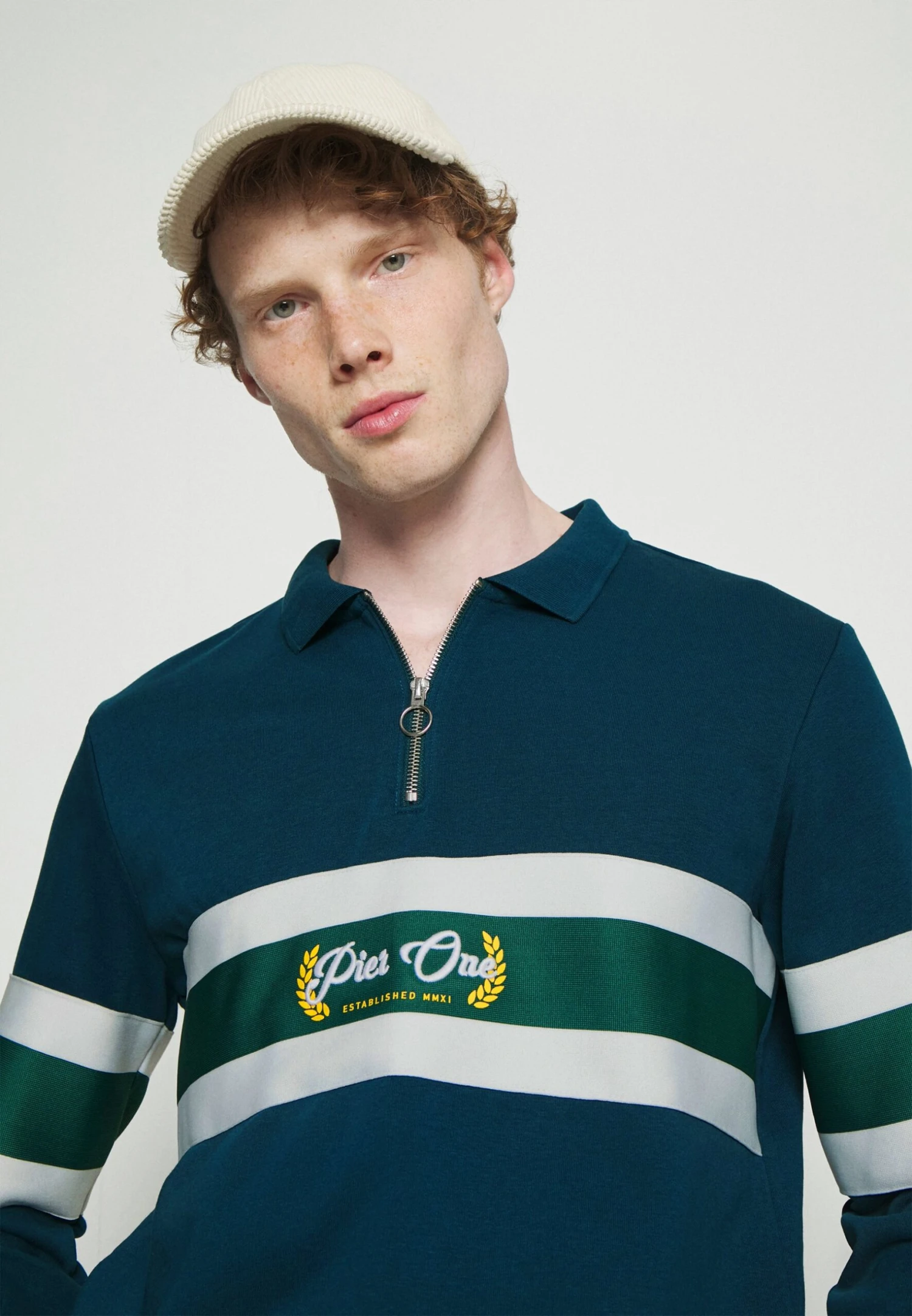 Pier One Sweatshirt - Dark Blue 4 Pier One Sweatshirt - Dark Blue - Image 4