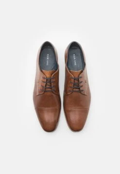 Pier One Leather - Lace-Ups - Camel -Boutique Fashion Men's Discount Store bb06ebb7bb7d4e27b1d478058535e6dd