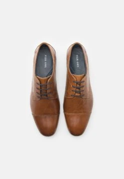 Pier One Leather - Lace-Ups - Camel -Boutique Fashion Men's Discount Store bb75cb1f26ae492b8055698304d95cb7