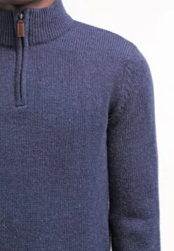 Pier One Jumper - Blue Melange -Boutique Fashion Men's Discount Store bc1b9de5be6941e49229852dee81d77a