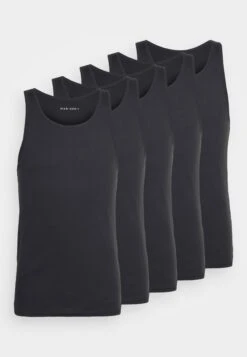 Pier One 5 Pack - Undershirt - Black 10 Pier One 5 Pack - Undershirt - Black -Boutique Fashion Men's Discount Store bd4341255cf84f2da3761cdaf14a49da