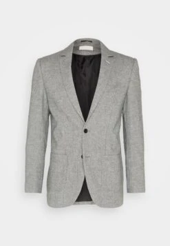 Pier One Blazer Jacket - Grey -Boutique Fashion Men's Discount Store be4aaeafe7594e0c8aa06d4cda698c5a