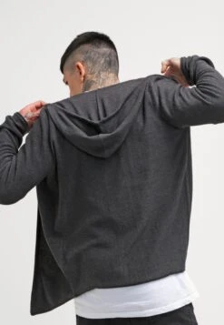 Pier One Cardigan - Mottled Dark Grey 8 Pier One Cardigan - Mottled Dark Grey -Boutique Fashion Men's Discount Store bea149fe85464cfc9895f311915f78d6