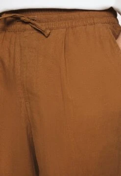 Pier One Drawcord Trousers Linen Blend - Trousers - Brown 9 Pier One Drawcord Trousers Linen Blend - Trousers - Brown -Boutique Fashion Men's Discount Store bedf8e1eb0ea4ab1b26ff4d546d32792