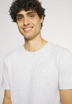 Pier One 5 Pack - Basic T-Shirt - Light Grey - 101_White - 001_Green - 602 -Boutique Fashion Men's Discount Store bfc88b4fb0af436ea6df397e7b3e9a49