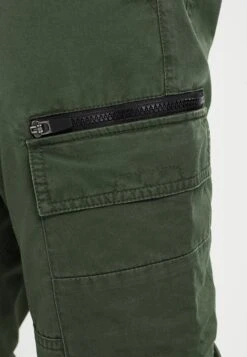 Pier One Cargo Trousers - Dark Green -Boutique Fashion Men's Discount Store c09213f9c49144359506b21a8ab774db