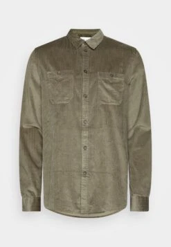 Pier One Corduroy Overshirt - Shirt - Khaki