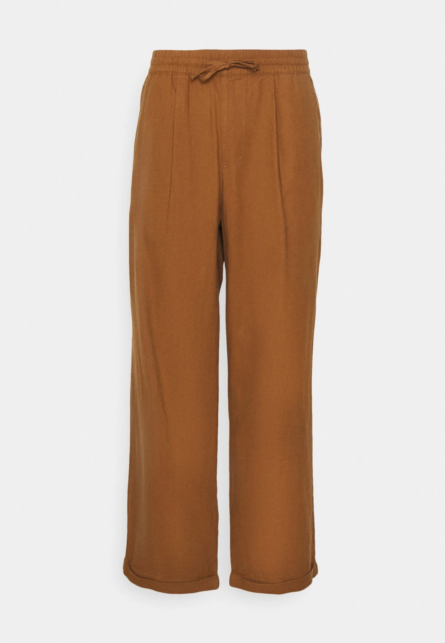Pier One Drawcord Trousers Linen Blend - Trousers - Brown 4 Pier One Drawcord Trousers Linen Blend - Trousers - Brown - Image 4