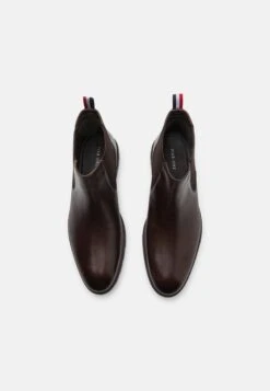 Pier One Leather - Classic Ankle Boots - Dark Brown -Boutique Fashion Men's Discount Store c81e85a5dc174970ac503dce8a440e48