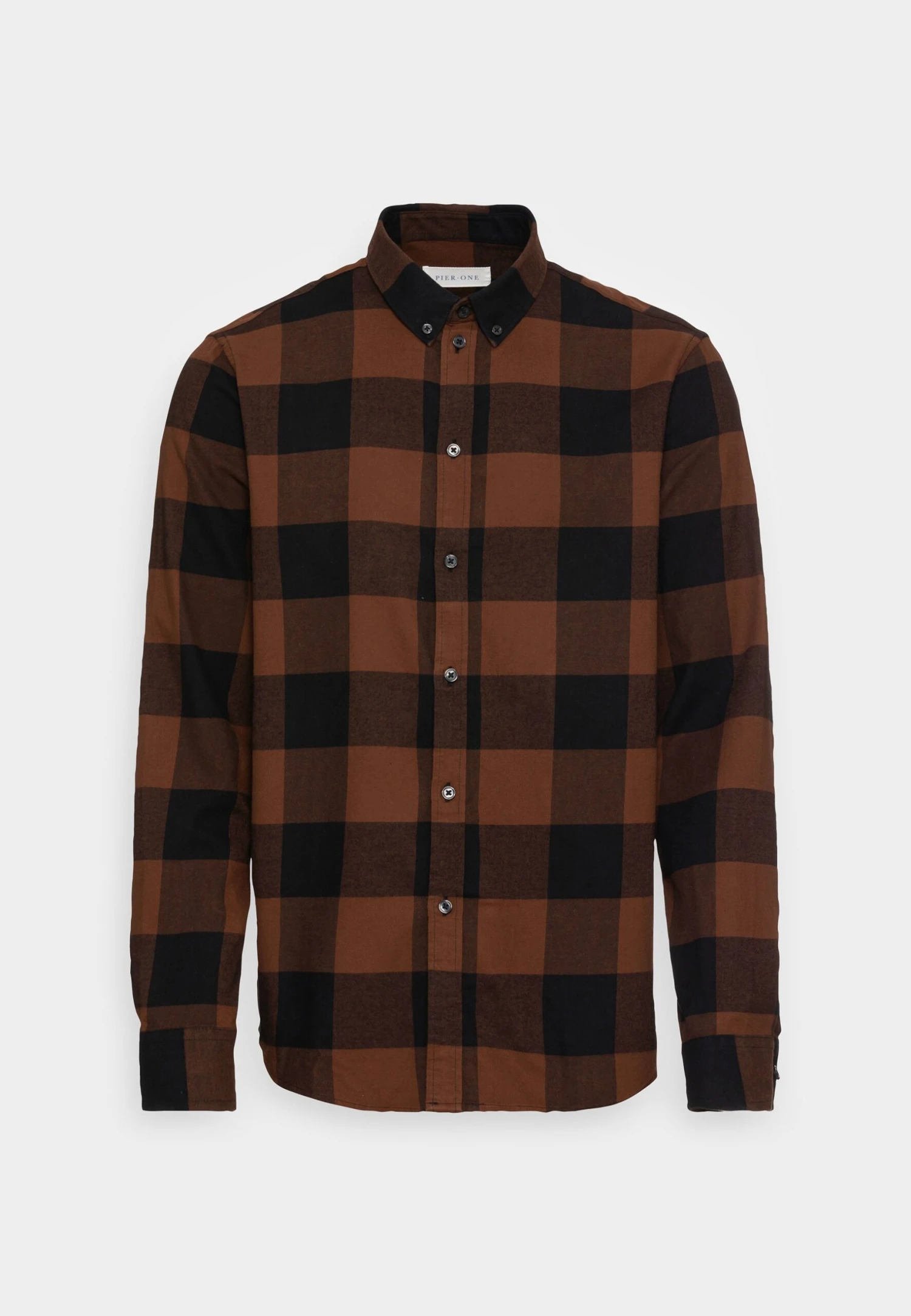 Pier One Shirt - Black/Brown 1 Pier One Shirt - Black/Brown