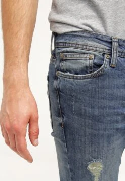 Pier One Slim Fit Jeans - Destroyed Denim -Boutique Fashion Men's Discount Store c9b59730ea4f416589e15619434ec350