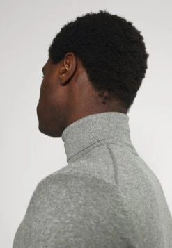 Pier One 2 Pack - Basic Turtleneck - Jumper - Black/Mottled Light Grey -Boutique Fashion Men's Discount Store cd833c29eab047e19e00cc4e3a2fddf0