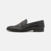 Pier One Leather - Slip-Ons - Black