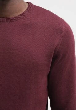 Pier One Basic Crewneck - Jumper - Bordeaux -Boutique Fashion Men's Discount Store d715837f4bae40fc8cff240ff173ecfa