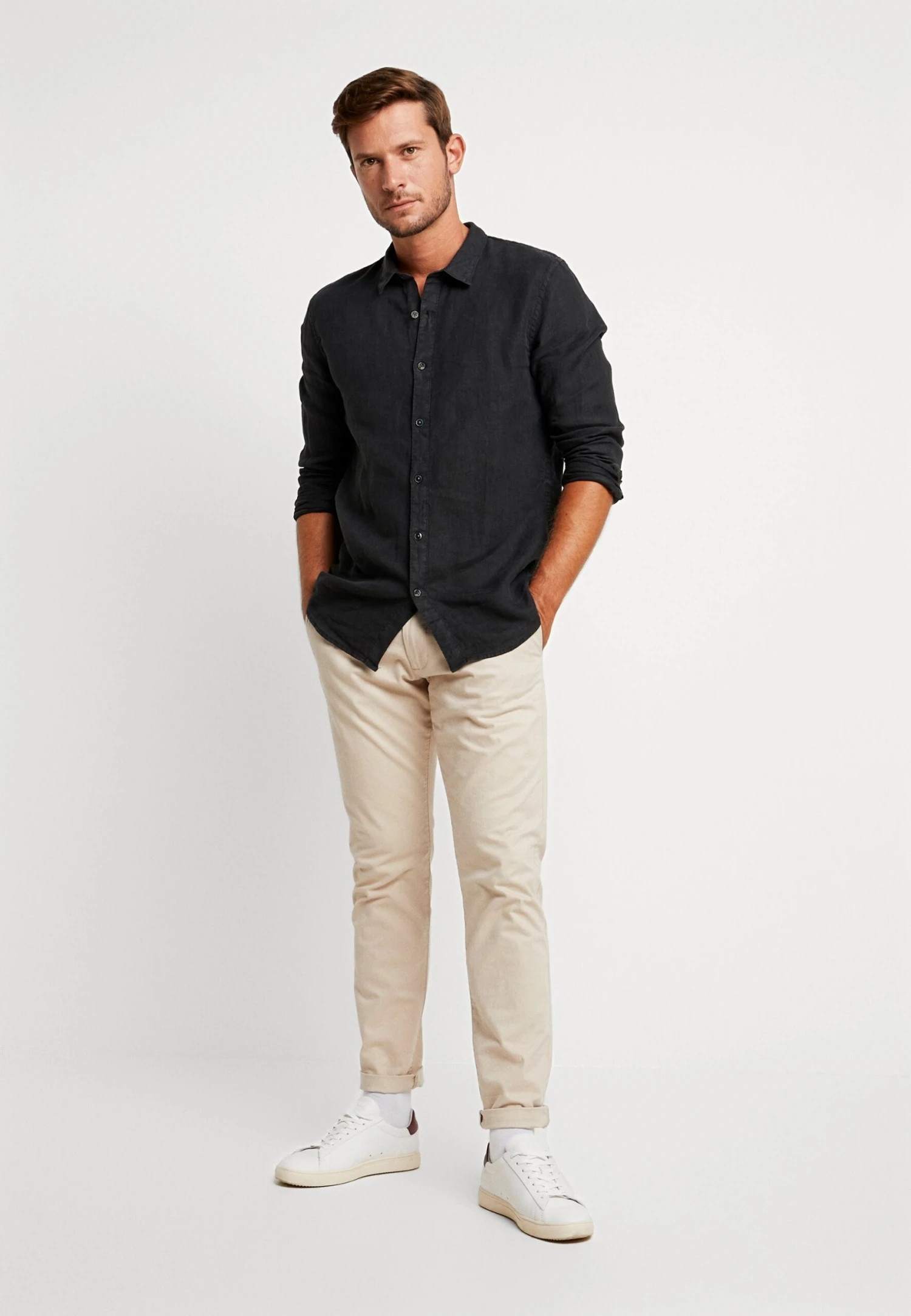 Pier One Shirt - Black 2 Pier One Shirt - Black - Image 2