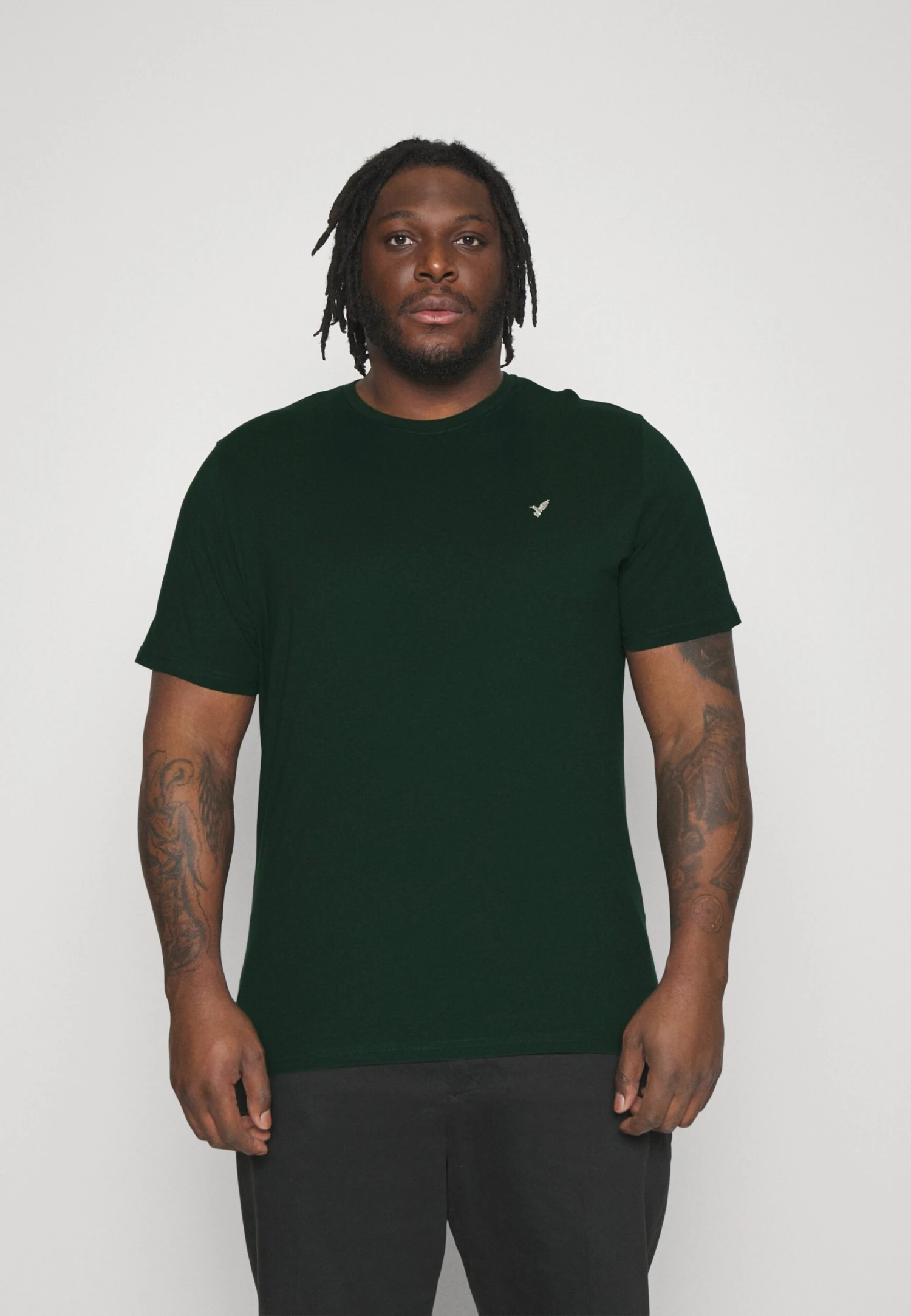 Pier One 5 Pack - Basic T-Shirt - Dark Green/Beige/Light Blue 2 Pier One 5 Pack - Basic T-Shirt - Dark Green/Beige/Light Blue - Image 2