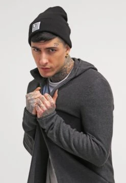 Pier One Cardigan - Mottled Dark Grey 9 Pier One Cardigan - Mottled Dark Grey -Boutique Fashion Men's Discount Store d8b3a06aebbc439a901d7b3a6899fa19